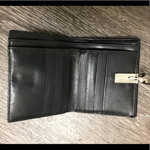 Gucci Black Leather Wallet - Picture 5 of 8